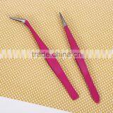 Factory Price High Quality Rubber Plastic 430 Eyebrow Tweezer in Beauty Salon thumbnail-2
