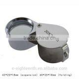 2016 New Mini Glass Magnifying Magnifier Jeweler Loupe Model 30x 21mm thumbnail-2
