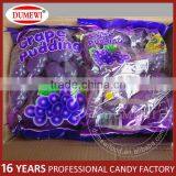 Hot Selling Gummy Candy Sweet Grape Pudding Cup Jelly in Bag thumbnail-1
