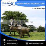 High Quality Best Simulation Jurassic Park Dinosaur Giant Triceratops Model thumbnail-2