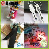 Custom Molded Soft Rubber Gift Promotional Pvc Keyring