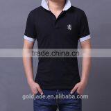 Fashion Style High Quality Custom Fitted Polo Shirts Wholesale Embroidered Logo Polo Shirts For Men thumbnail-6