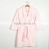 Wholesale Luxury Hotel Coral Fleece Bathrobe,wholesale Unisex Gown Coral Fleece Bathrobe for Women or Men thumbnail-1