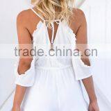 Lady Romper Flower Embroidery Playsuit Fashion New Style Summer Beach Dress thumbnail-4