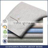 Men's Summer Linen Trousers Thin Straight All-match Size Casual Loose Cotton Pants Custom thumbnail-1