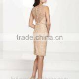 New Fashion Knee Length off Shoulder Lace Latin Dress thumbnail-4