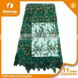 Beaded Bridal Nice Wedding Dress FL1136-1 French Net Laces With Beads thumbnail-1