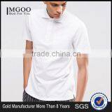 MGOO New Arrival Mens 2016 Apparel Polo Shirt Short Sleeves Plain Blank Pique Cotton Shirts thumbnail-1