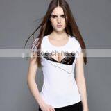 Women Sexy Pattern Short Sleeve Tee thumbnail-3
