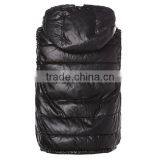 2015 High Quality Black Men's Vest With Hood thumbnail-2