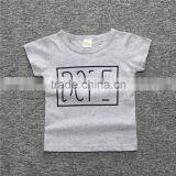 S17514A Toddler T Shirt Cotton Short Sleeve Tees Letter T Shirt thumbnail-3