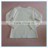 Girls Printed Lace Sleeve t Shirt, Beautiful Girl t Shirt With Printing, Fancy Gril Long Sleeve t Shirt, Bowknot Decorated Wear thumbnail-2