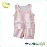 Fashion Newborn Baby Girls Clothing Short Sleeve Cotton Baby Romper Set Wholesale thumbnail-1