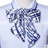 Custom High Quality Korea Design Female Uniform Fancy Blouse Designs Top Blouse thumbnail-4