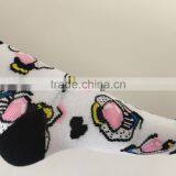 Hot Selling Crew Length Novelty Fashion Fancy Vivid Color Cute Woman Cotton Dress Tube Sock thumbnail-3