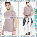 Latest Quality Basic Style Mens Soft Round Neck Blank T-Shirts thumbnail-4