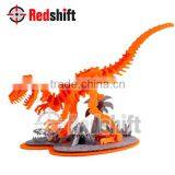 Education Toy 3d Jigsaw Puzzle Velcociraptor 3D Felt Puzzle Diy Toy thumbnail-1