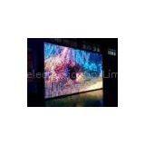 P10 High Refresh Curtain LED Display For Advertising Media , Double Strip