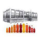 Tea, Milk, Pulp Juice Filling Machine / Line For PET Square Round Bottles