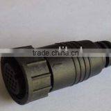 Circular Large Size Female Lock Molding Type Straight Waterproof Connector