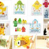 2014 100% Cotton Breathable Animal Baby Bath Robe/kids Bath Robes thumbnail-5