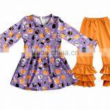 Wholesale Children's Set Clothing 2017 Halloween Boutique Baby Girl Clothing thumbnail-4