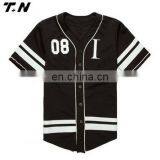 Baseball Bottons Shirt,mesh Baseball Jersey,custom Baseball Shirt thumbnail-4