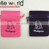 Customized Size Printing Logo Flannelette Velvet Bag thumbnail-6