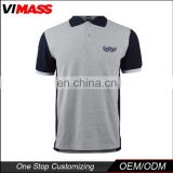 New design products custom striped printing 100% cotton polo shirt