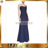 sleeveless sex tight high fashion bandage dress