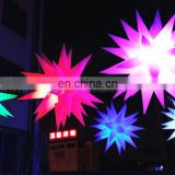 night club decoration inflatable star with LED remote lights