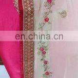 2017 Royal Occasion Wear Semi-Stitched Straight Cut Style Salwar Kameez (salwar Kameez Suits) thumbnail-3