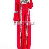 Long Sleaves Dubai Made Designer Islamic Dress GUS012 thumbnail-1