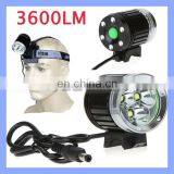 3600 Lumen Cree XM-L XML T6 LED Cycling Bicycle Bike Light for Camping