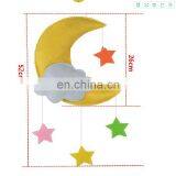 Colorful Felt Cloud Shape Baby Mobile Hanger thumbnail-2
