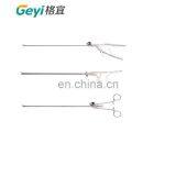 Geyi многоразовый лапароскопический держатель игл разного типа с V-образной изогнутой головкой