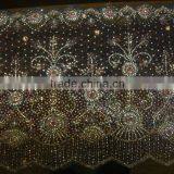CRYSTAL EMBROIDERED FABRIC