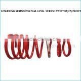 HIGH PERFORMANCE LOWERING SPRING FOR MALAYSIA SUZUKI SWIFT'05(UP) FRONT SUSPENSION SPRING
