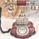 Antique Wooden Phone , Classical Wooden Style Telephone thumbnail-1