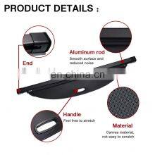 Waterproof Rear Trunk Security Shielding Shade Retractable Cargo Cover For Subaru Crosstrek 2021 Accessories thumbnail-4