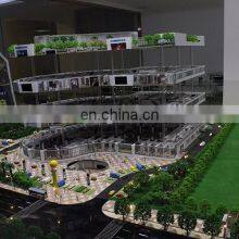 Ручная акриловая модель дома с планировкой интерьера и фигурками мебели thumbnail-3