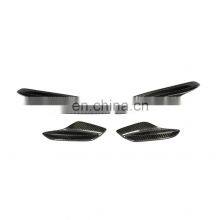 Carbon Fiber E9x M3 Front Canards Bumper Fins for BMW E90 E92 E93 M3 05-13 thumbnail-2