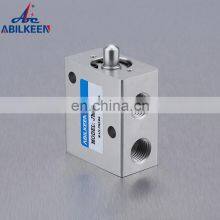 High Quality JM Series Electro JM322 JM322R 1/4 Thread 3 Way Basic Mechanical Valve Pneumatic Valve thumbnail-4
