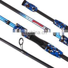 Camouflage 1.68m 1.8m 2.1m Universal Baitcasting Fishing Rods Rollfish Carbon Pole Spinning For Fishing