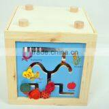 Chinese Kids Games Intelligent Playing Cube Wooden Educational Toys for Kids Wholesale thumbnail-4