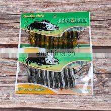 JOHNCOO Fishing Soft Bait Molds Soft Worm 5cm 1g Soft Lure Silicone Tiddler Bait Swimbait Plastic Lure Pasca 12pcs thumbnail-4