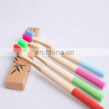 New Products Eco Friendly Round Handle Bamboo Toothbrush Manufacturer thumbnail-4