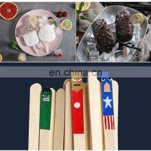 Yada Wooden Magnum Ice Cream Stick Disposable Ice Cream Sticks With Wholesale Price Custom Logo Popsicle Sticks thumbnail-5