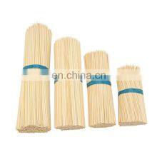 BBQ Skewers Marshmallow Roasting Sticks 16 Inch Bamboo Cutting Saw Blade Round Incense Sticks for Barbecue Agarbatti Making thumbnail-1