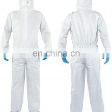Disposable Waterproof Microporous Hospital Nonwoven Isolation Coverall for Food Industry Painting